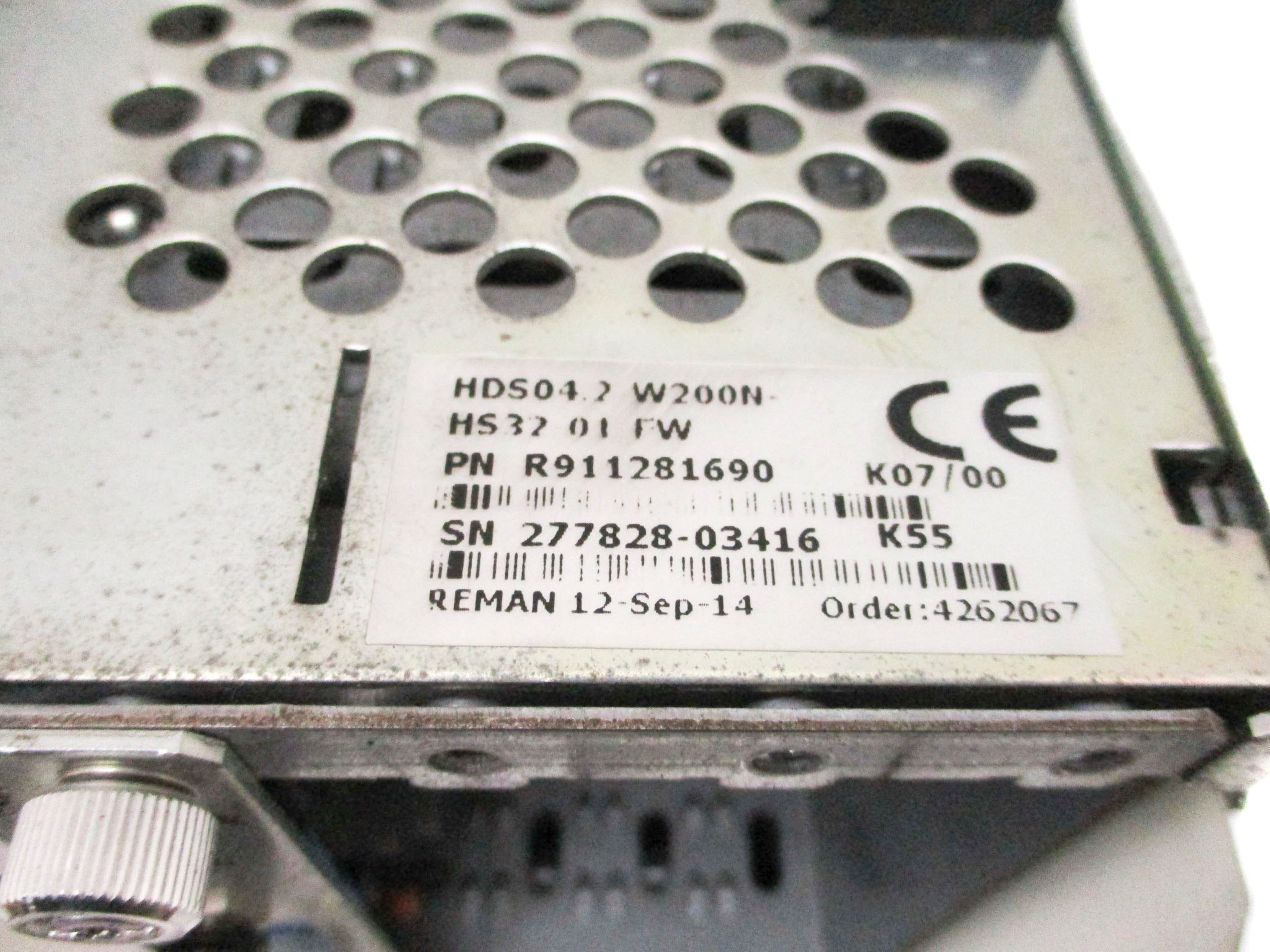 INDRAMAT HDS04.2-W200N-HS32-01-F (AS PICTURED) REMAN