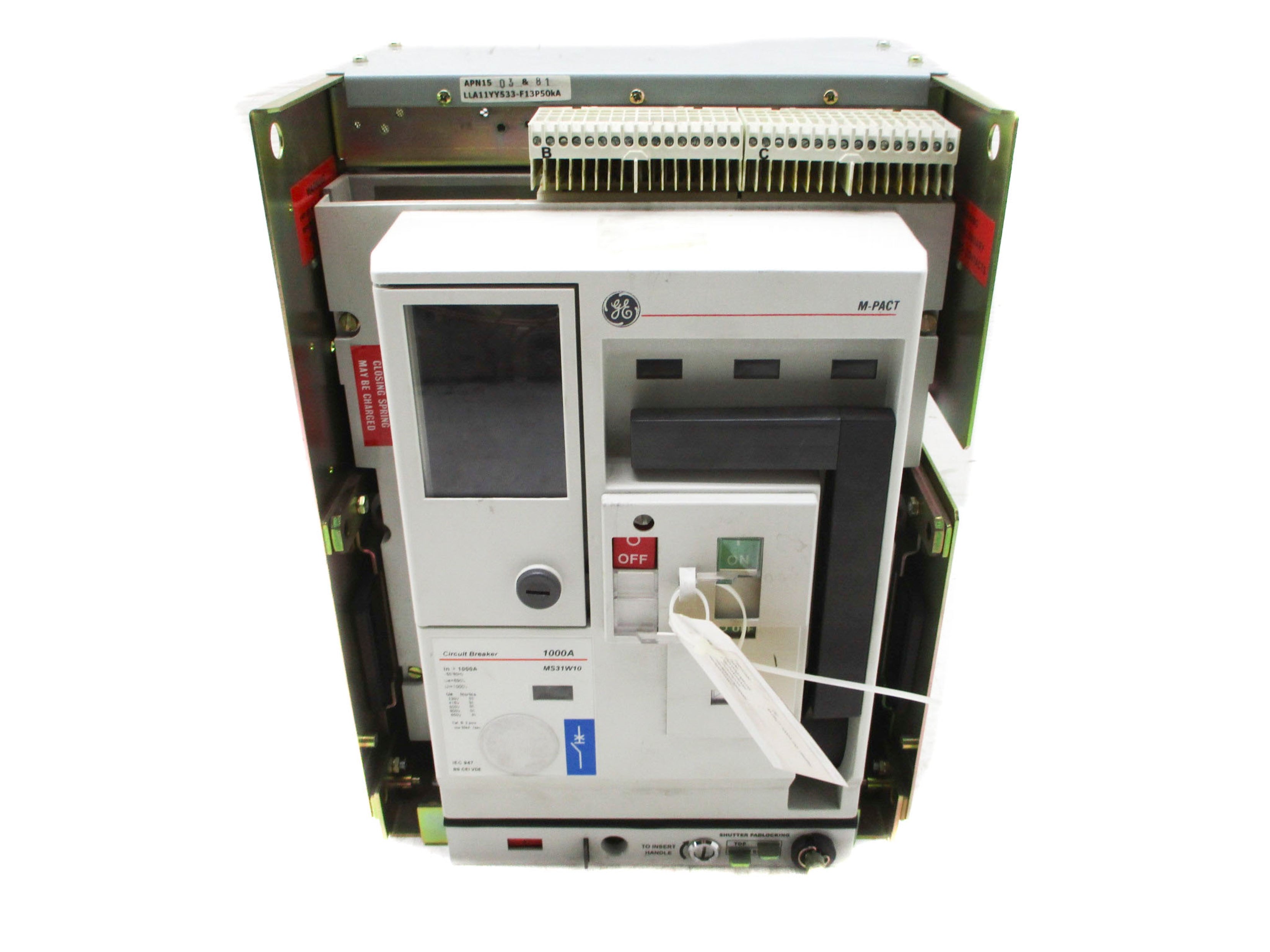 GENERAL ELECTRIC MS31W10 600vac 1000A NSNP