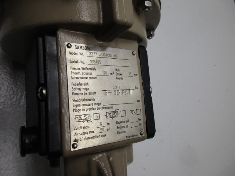 SAMSON 3277-53101120.00 3/4" UNMP