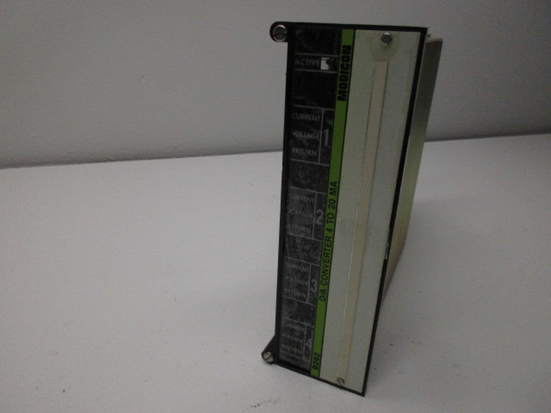 MODICON AS-B262-001 4 CHANNEL ANALOG OUTPUT MODULE  NSMP