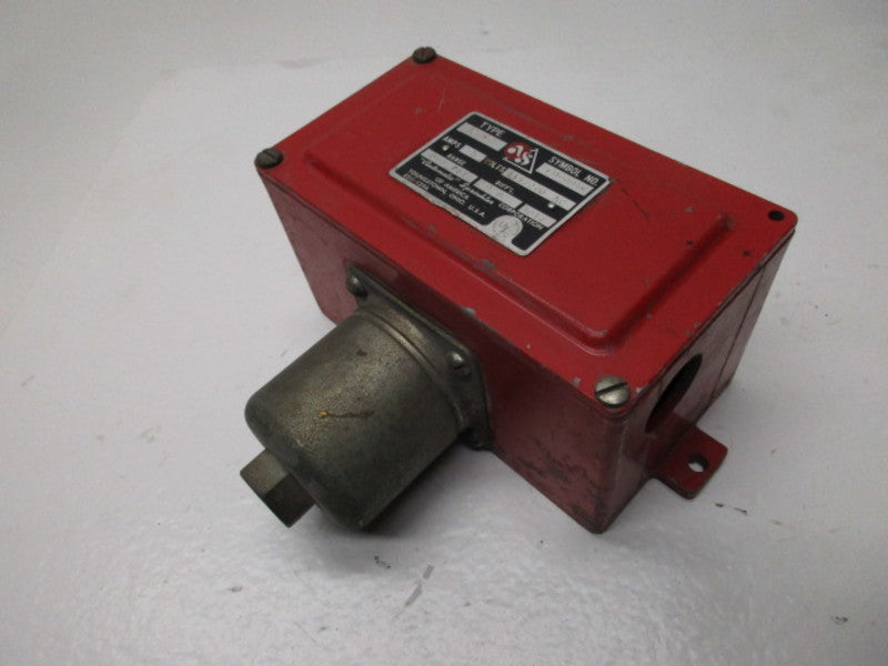 AUTOMATIC SPRINKLER J27AX-79-904C PRESSURE SWITCH 15A 115/230V  UNMP