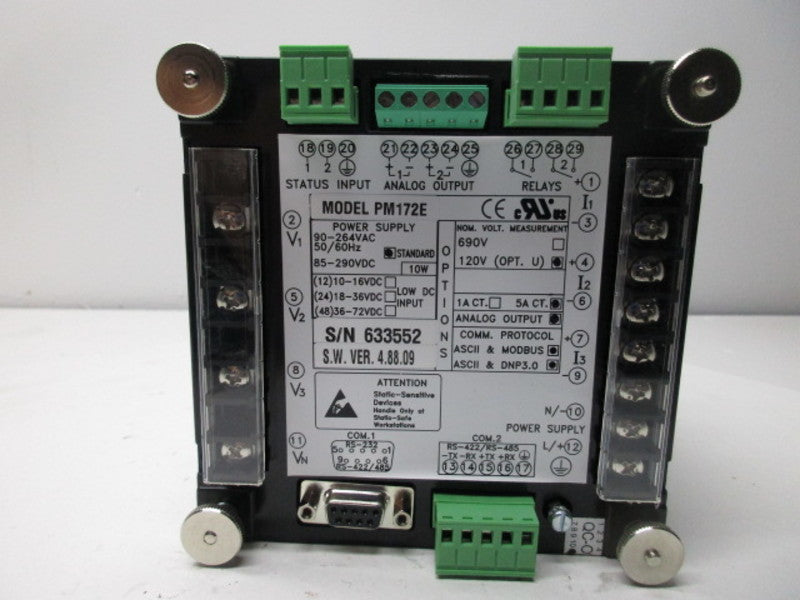 SATEC PM172E-U-5-ACDC-2AP POWER METER * NEW IN BOX *
