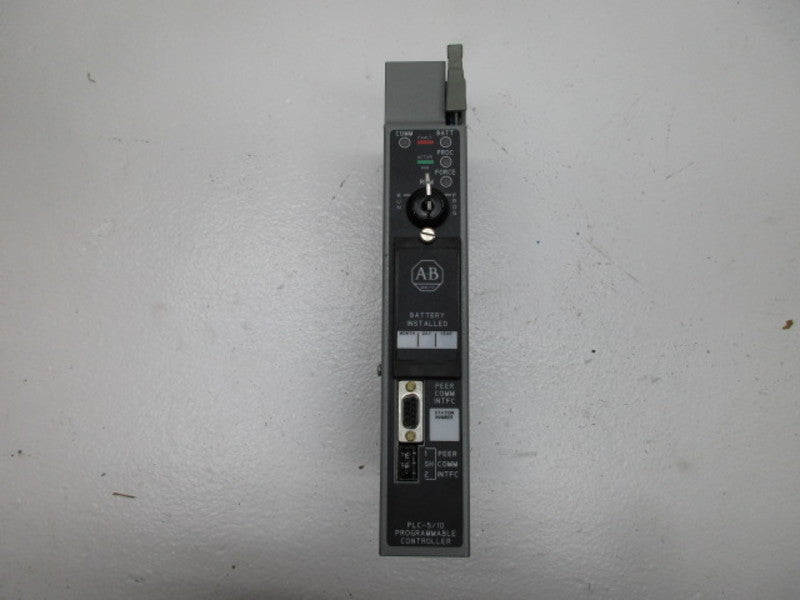 ALLEN BRADLEY 1785-LT4/A SER.A REV.F PLC5/10 PROCESSOR MODULE * USED *