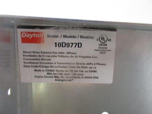 DAYTON 10D977D NSMP