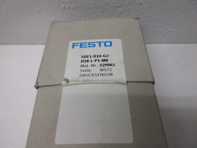 FESTO SDE1-D10-G2-H18-L-P1-M8 *FACTORY SEALED *