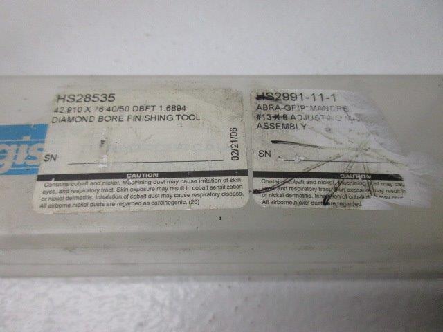 ENGIS HS2991-11-1 W/ HS28535 * NEW FACTORY PACKAGE *