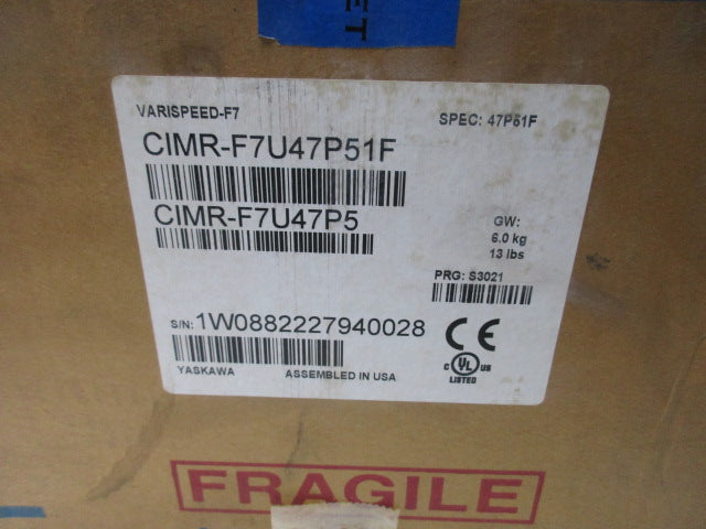 MAGNATEK CIMR-F7U47P51F * FACTORY SEALED *