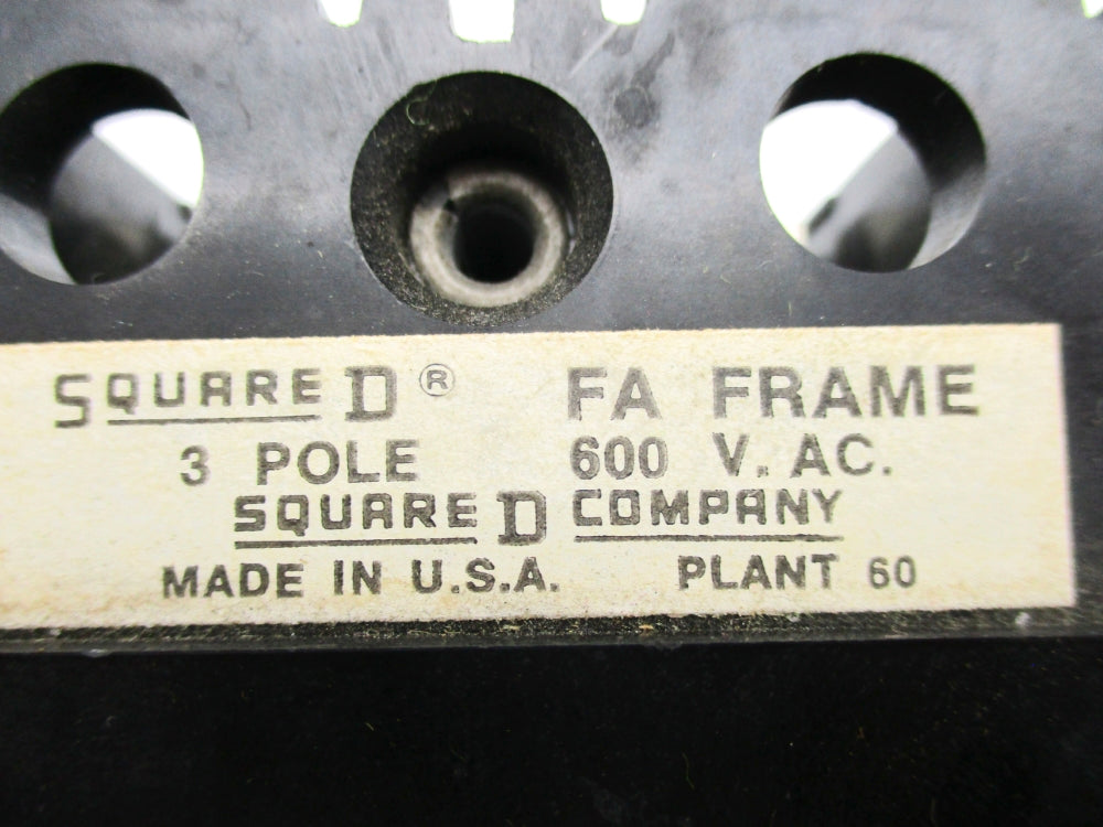SQUARE D FAL3603013M 600VAC 30A NSNP
