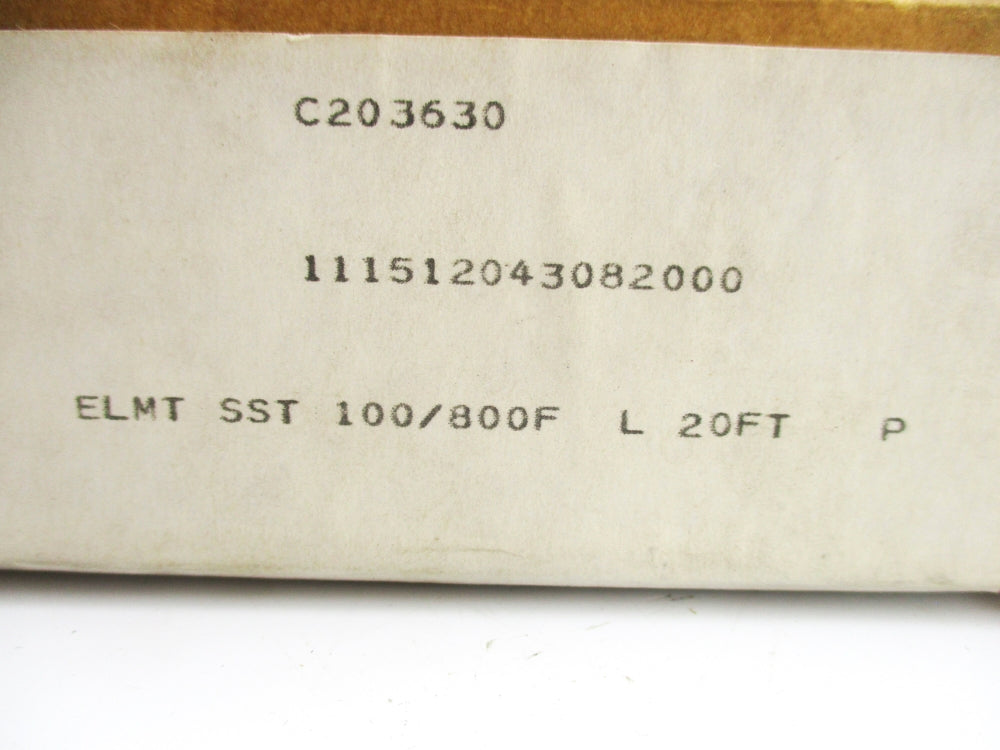 PARTLOW C203630 111512043082000 100/800F NSFS