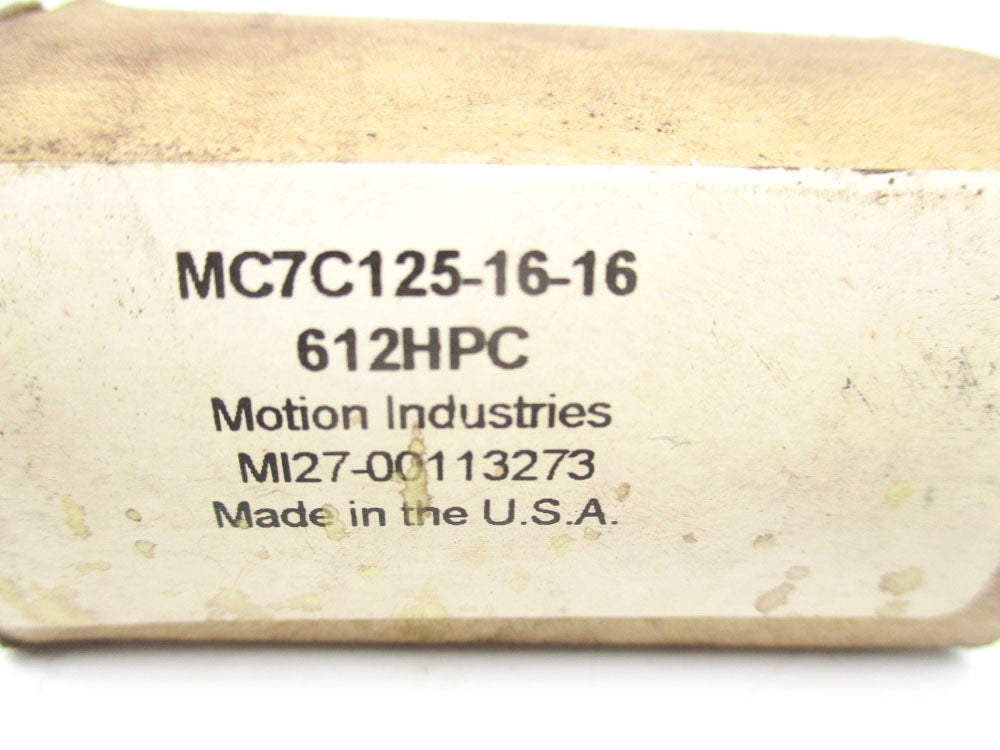 MOTION INDUSTRIES MC7C125-16-16 NSMP
