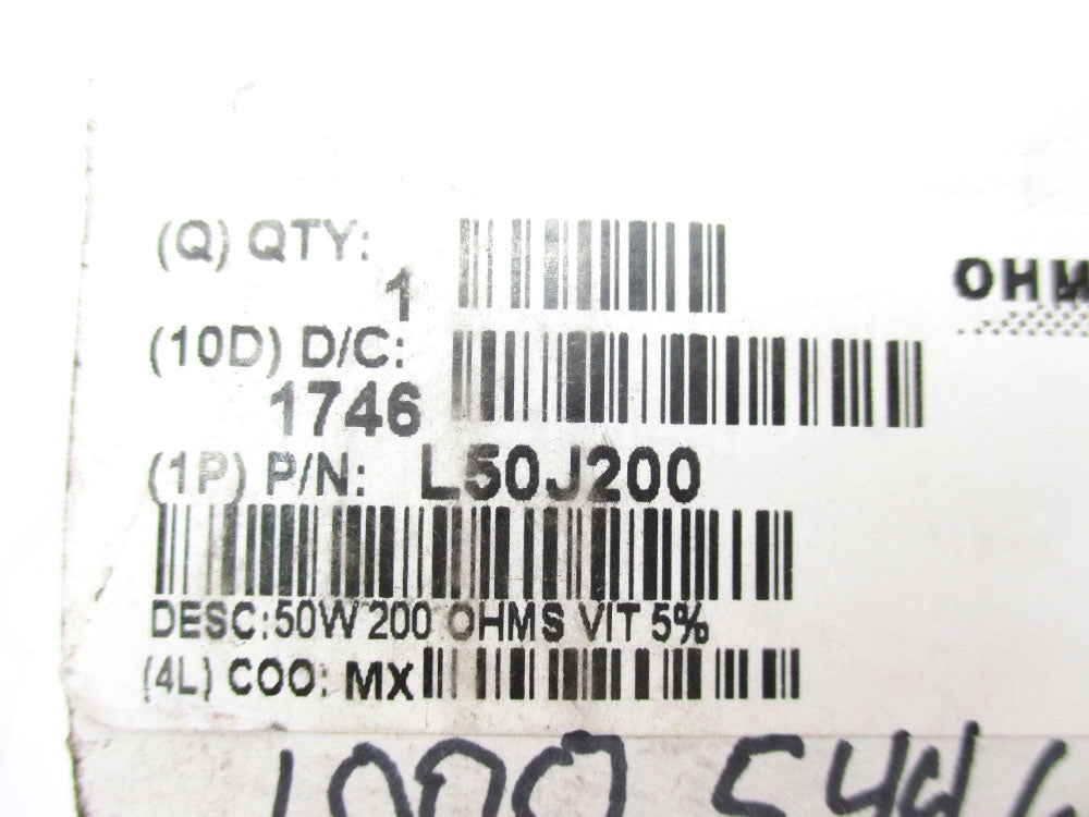 OHMITE L50J200 NSMP
