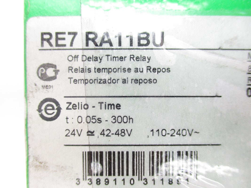 SCHNEIDER ELECTRIC RE7RA11BU 110-240V 0.05S-300H NSMP