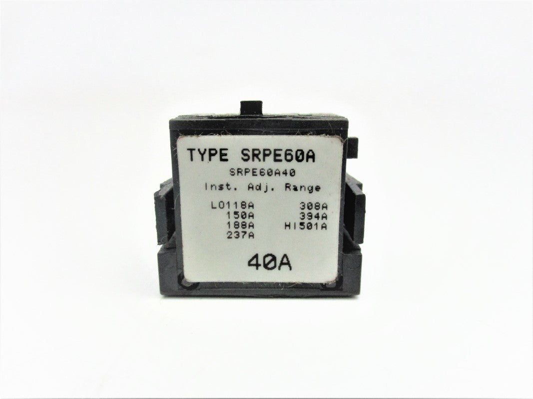 GENERAL ELECTRIC SRPE60A40 NSNP