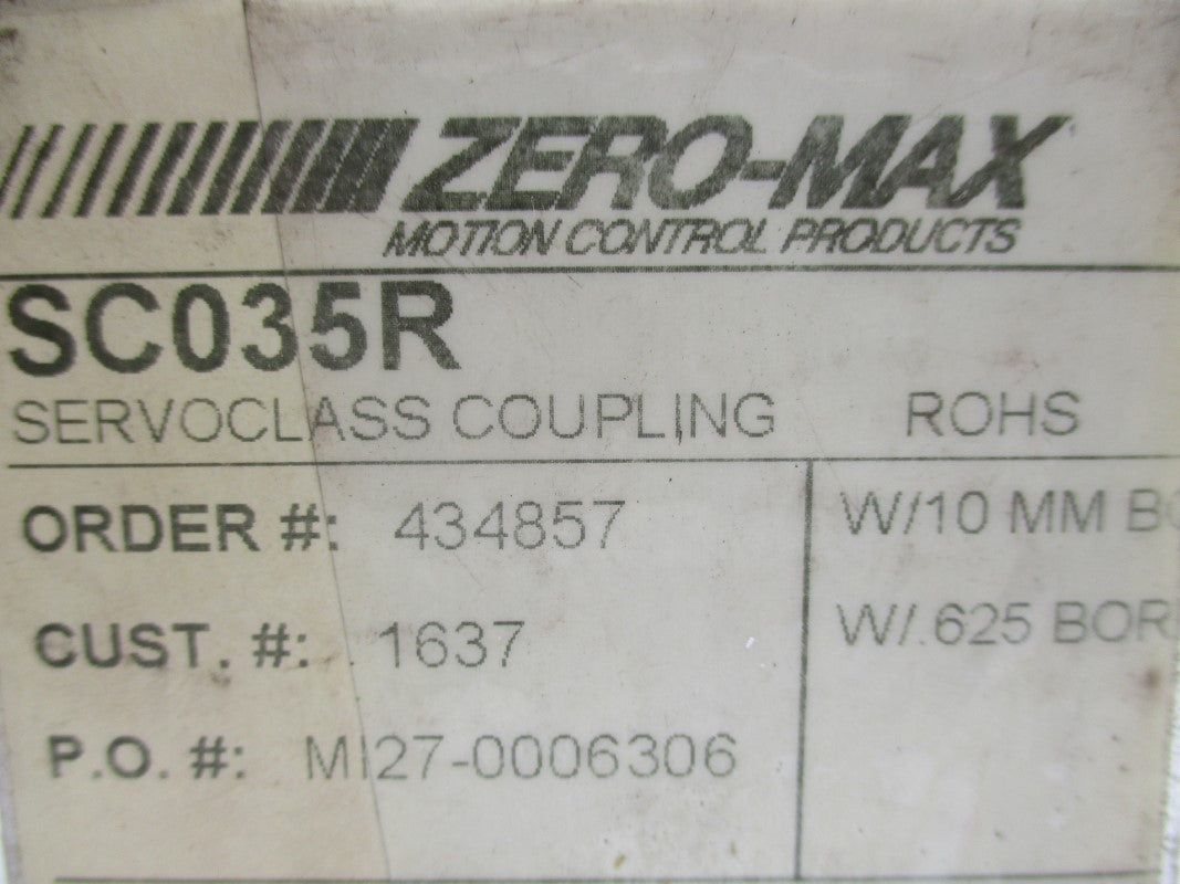 ZERO-MAX SC035R NSMP