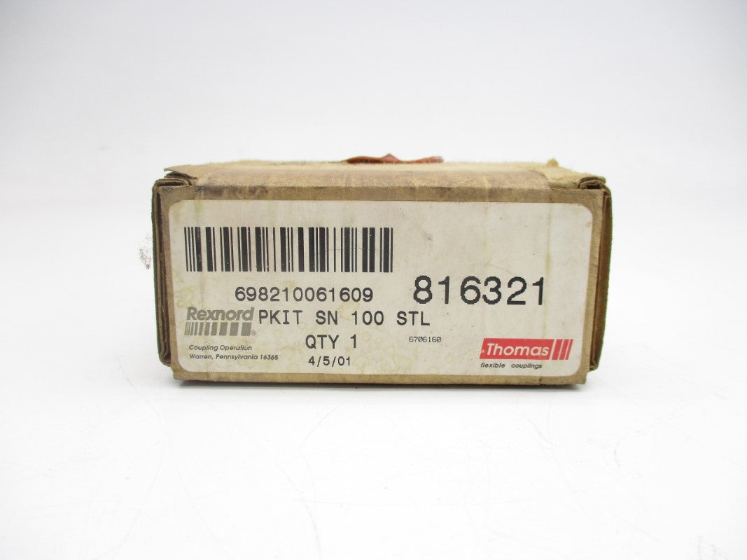 REXNORD 816321 PKITSN100STL NSFS