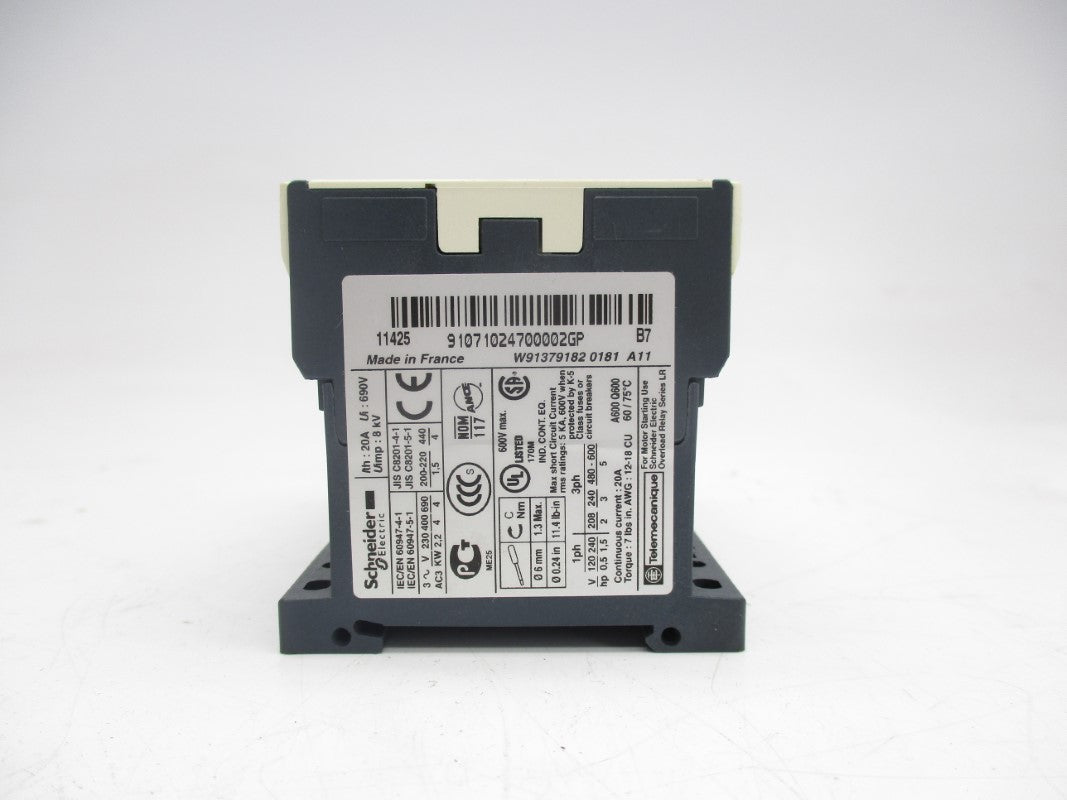 SCHNEIDER ELECTRIC LC2K09107B7 24V NSMP