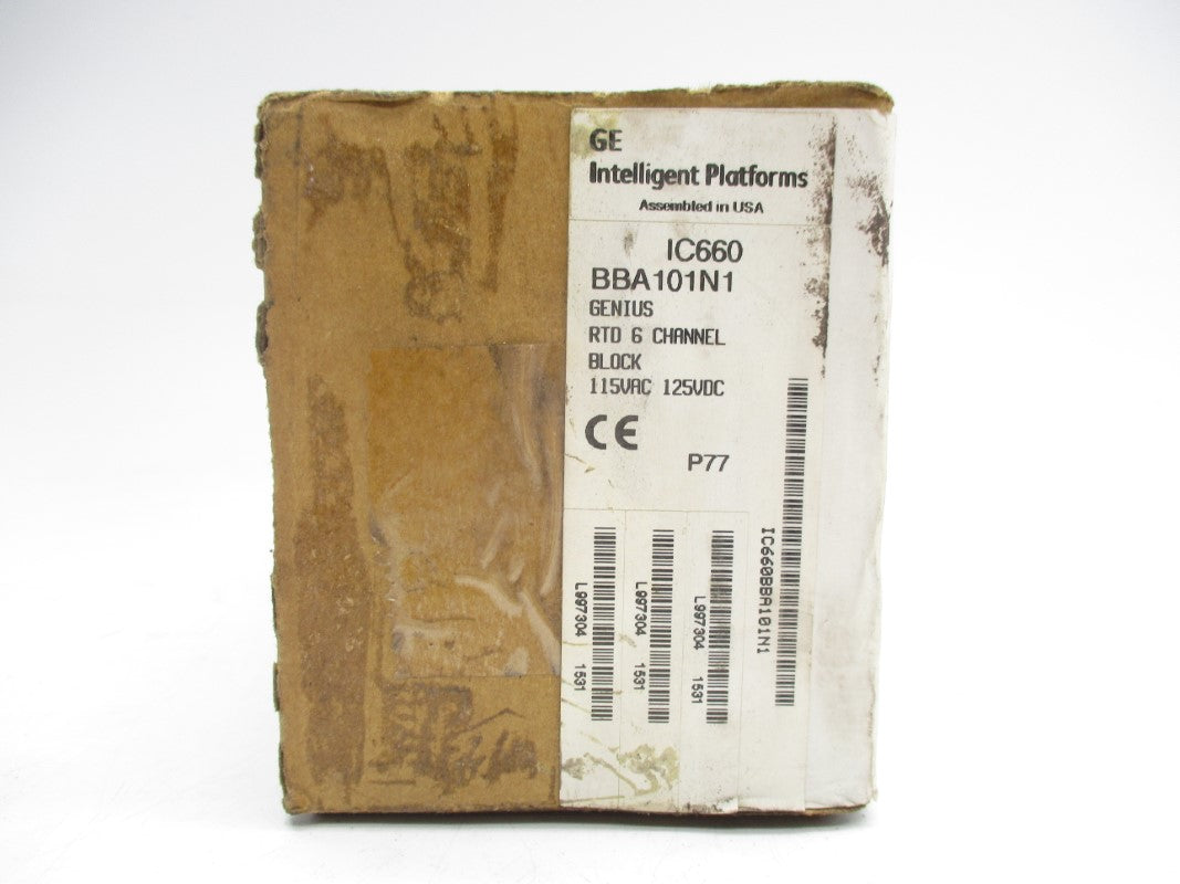 GENERAL ELECTRIC IC660BBA101N1 NSFS