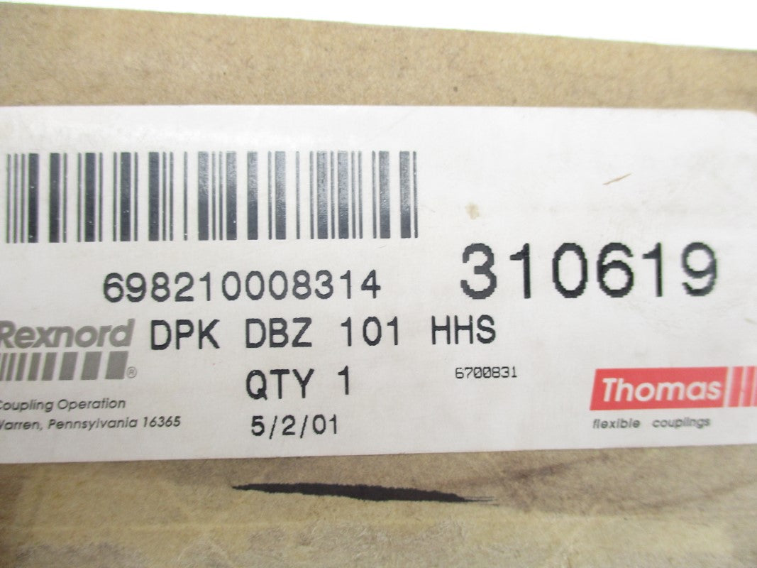 REXNORD 310619 DPKDBZ101HHS NSFS