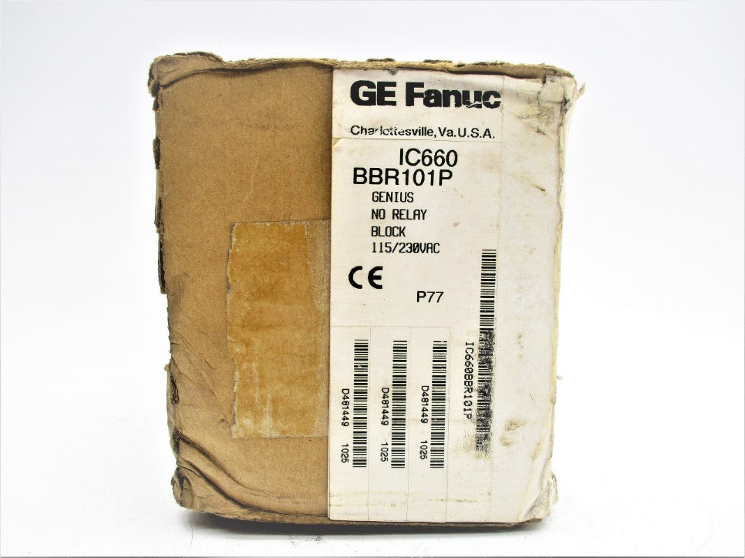 GE FANUC IC660BBR101P 115/230VAC NSFS