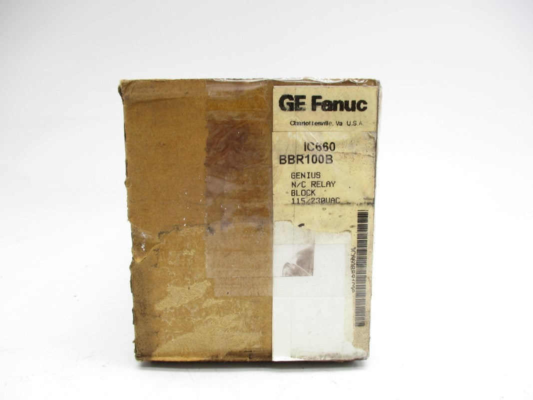 GE FANUC IC660BBR100B 115/230VAC NSFS