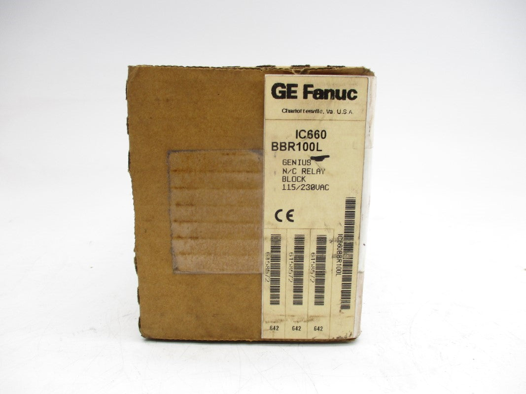 GE FANUC IC660BBR100L 115/230VAC NSFS