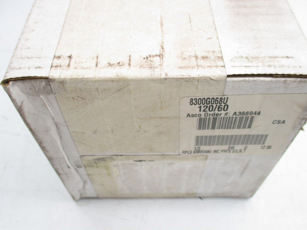 ASCO 8300G068U 120V NSFS