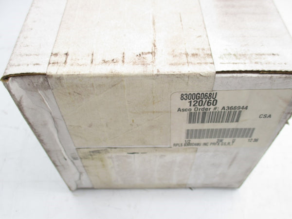 ASCO 8300G068U 120V NSFS