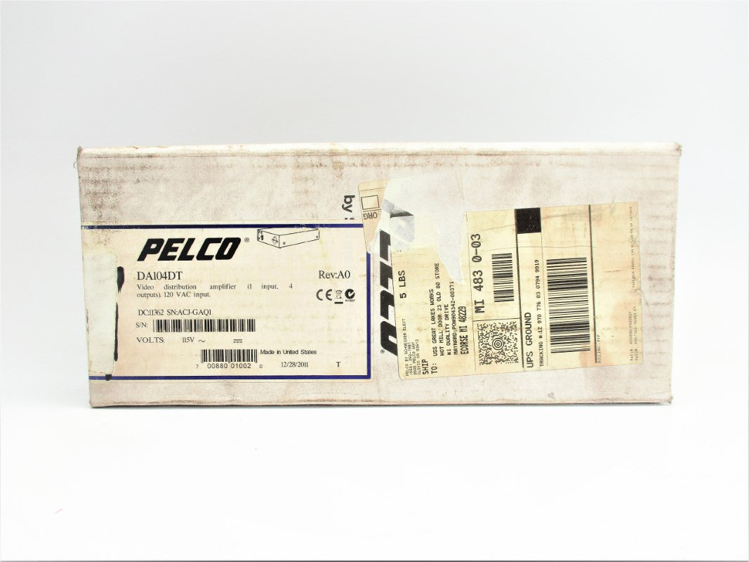 PELCO DA104DT NSFS