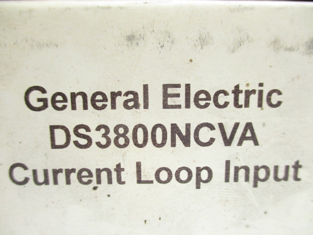 GENERAL ELECTRIC DS3800NCVA1A1B NSMP