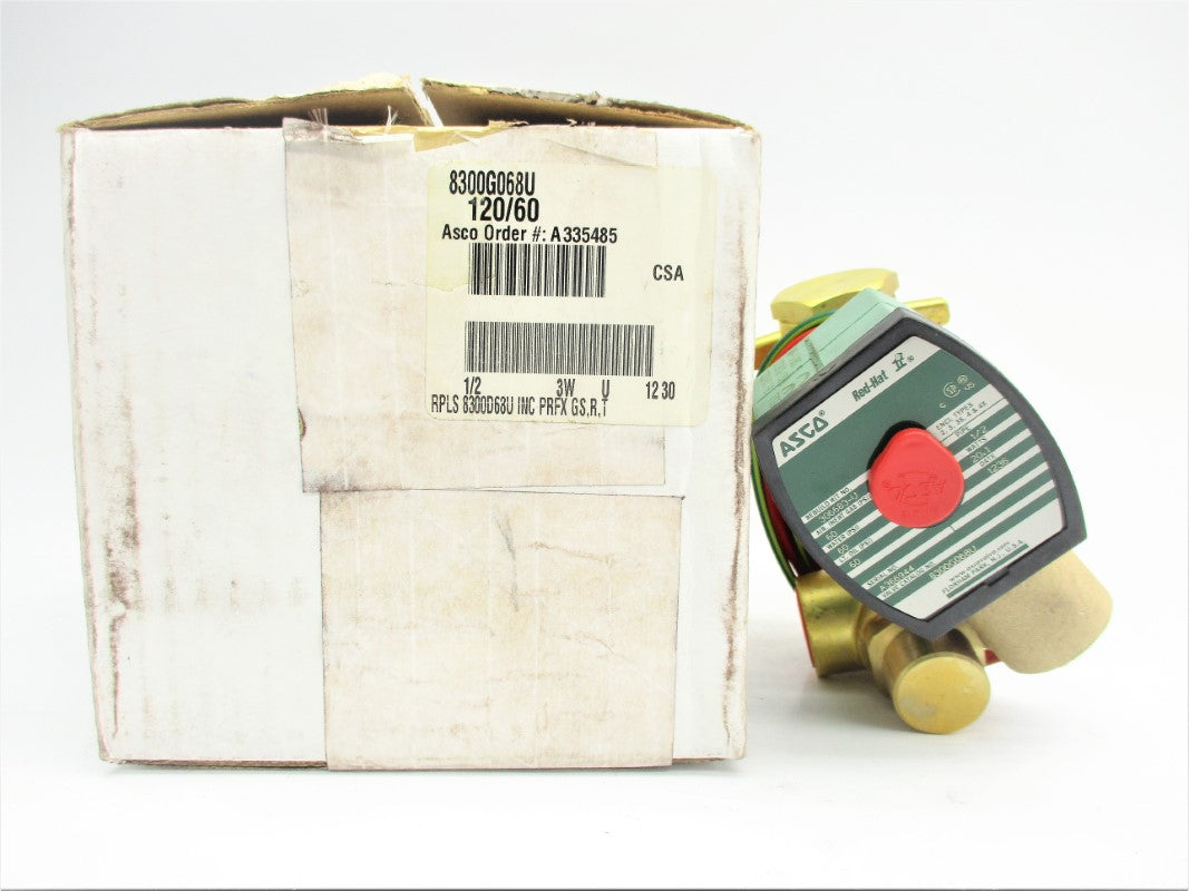 ASCO 8300G068U 120V 60PSI 1/2" NSMP