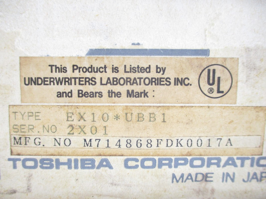 TOSHIBA EX10*UBB1 NSMP