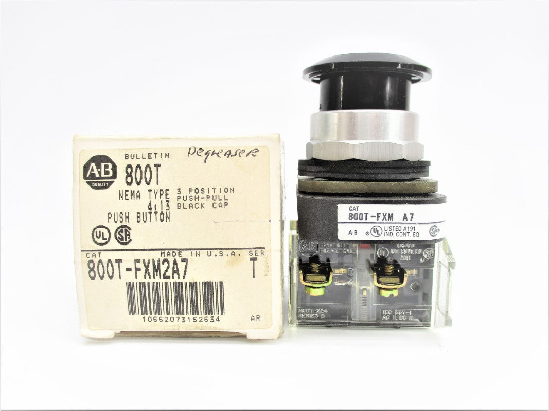 ALLEN BRADLEY 800T-FXM2A7 SER. T (GY/BL) NSMP