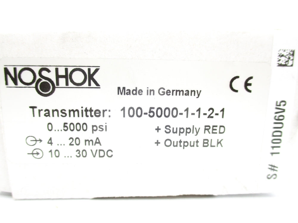 NOSHOK 100-5000-1-1-2-1 0-5000PSI NSMP