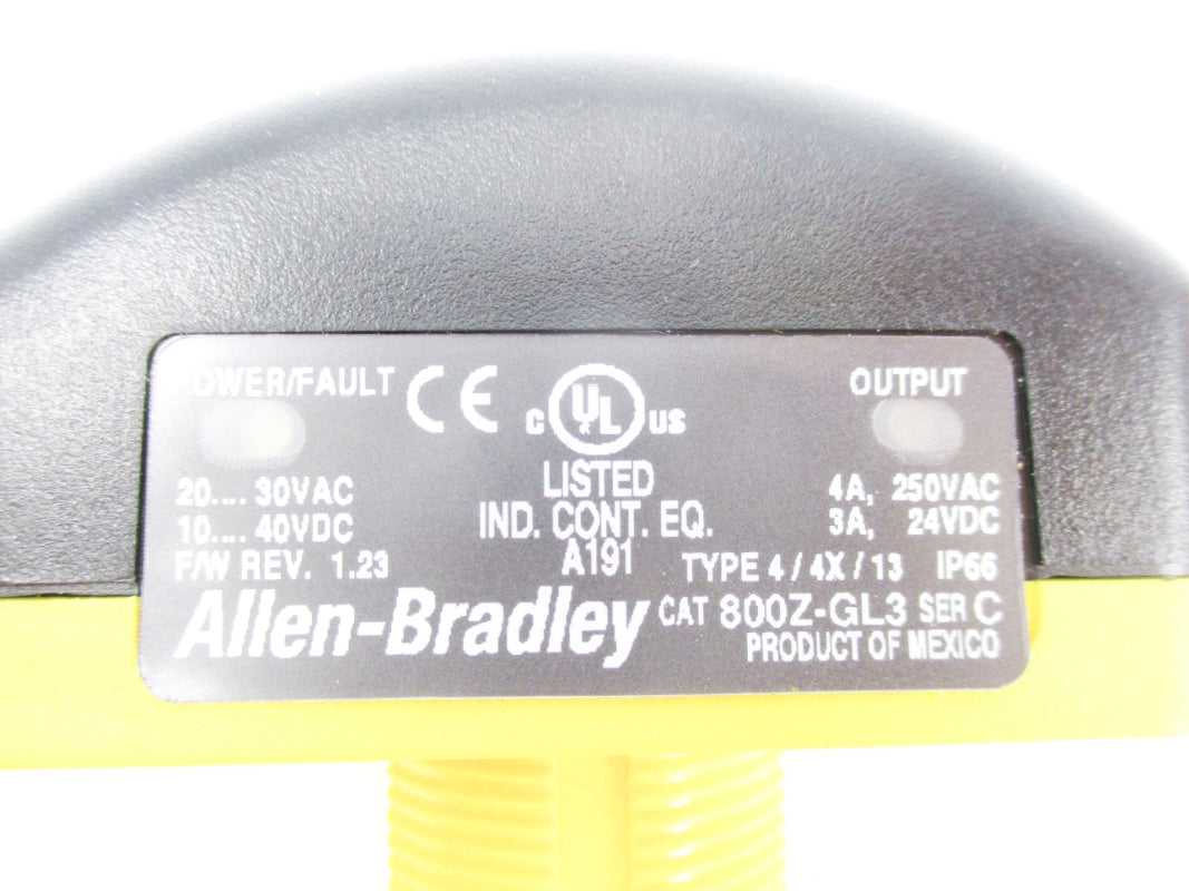 ALLEN BRADLEY 800Z-GL3Q5 SER. C (WH) NSMP