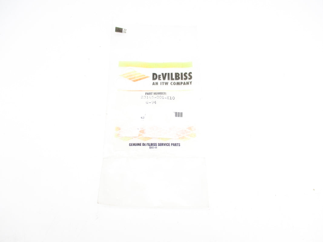 DEVILBISS 23165-001-K10 (PKG OF 10) NSMP
