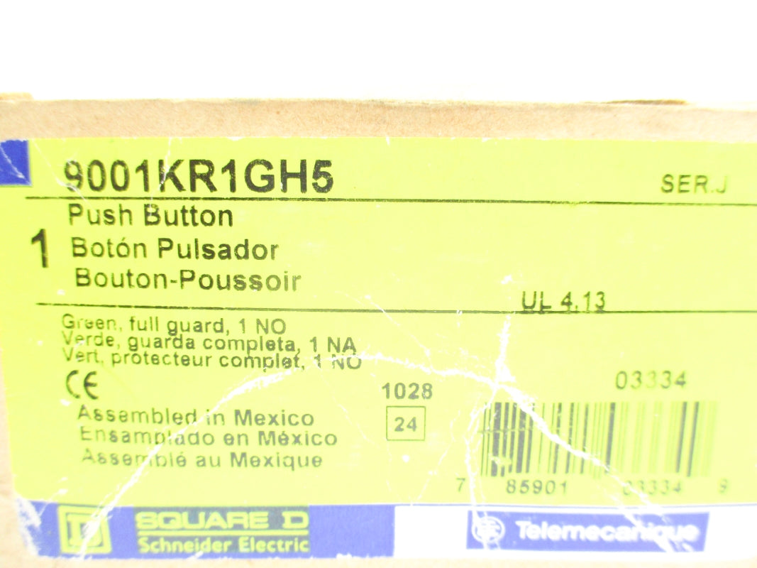 SQUARE D 9001KR1GH5 SER. J NSMP