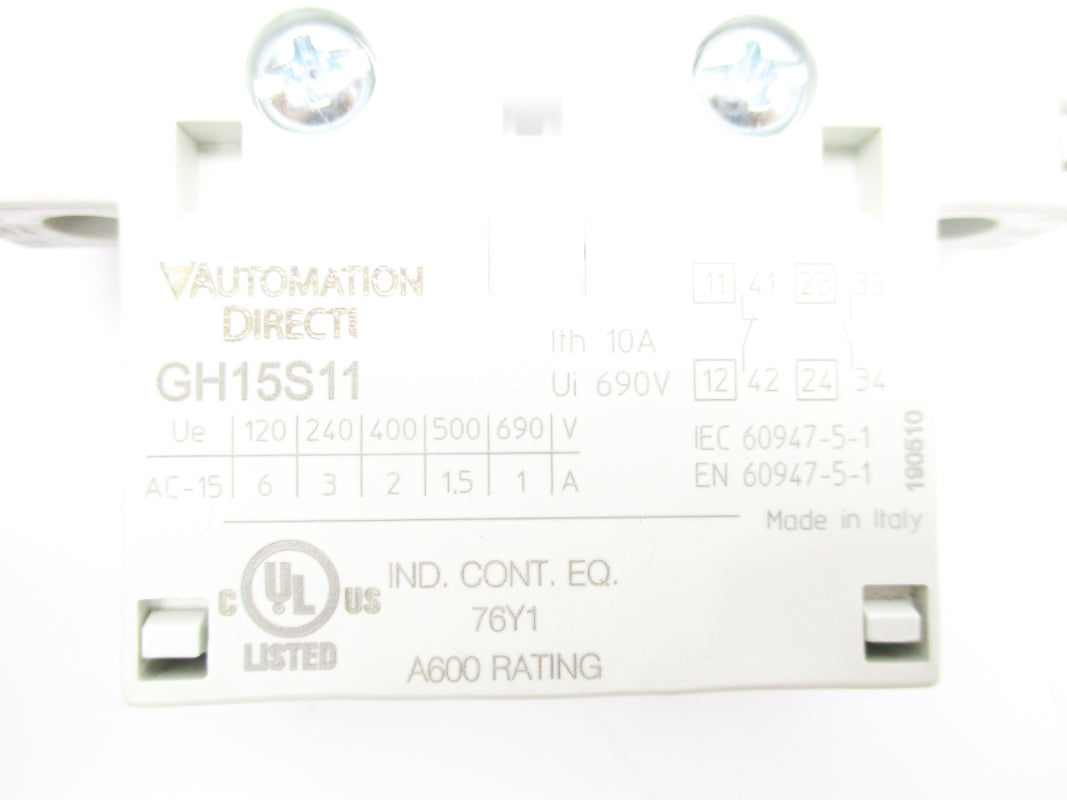 AUTOMATION DIRECT GH15S11 NSMP