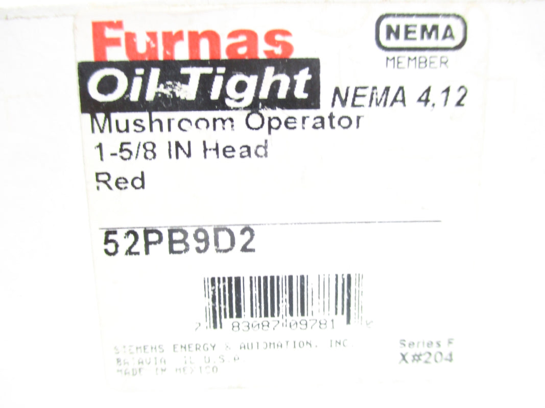 FURNAS 52PB9D2 SER. F NSMP