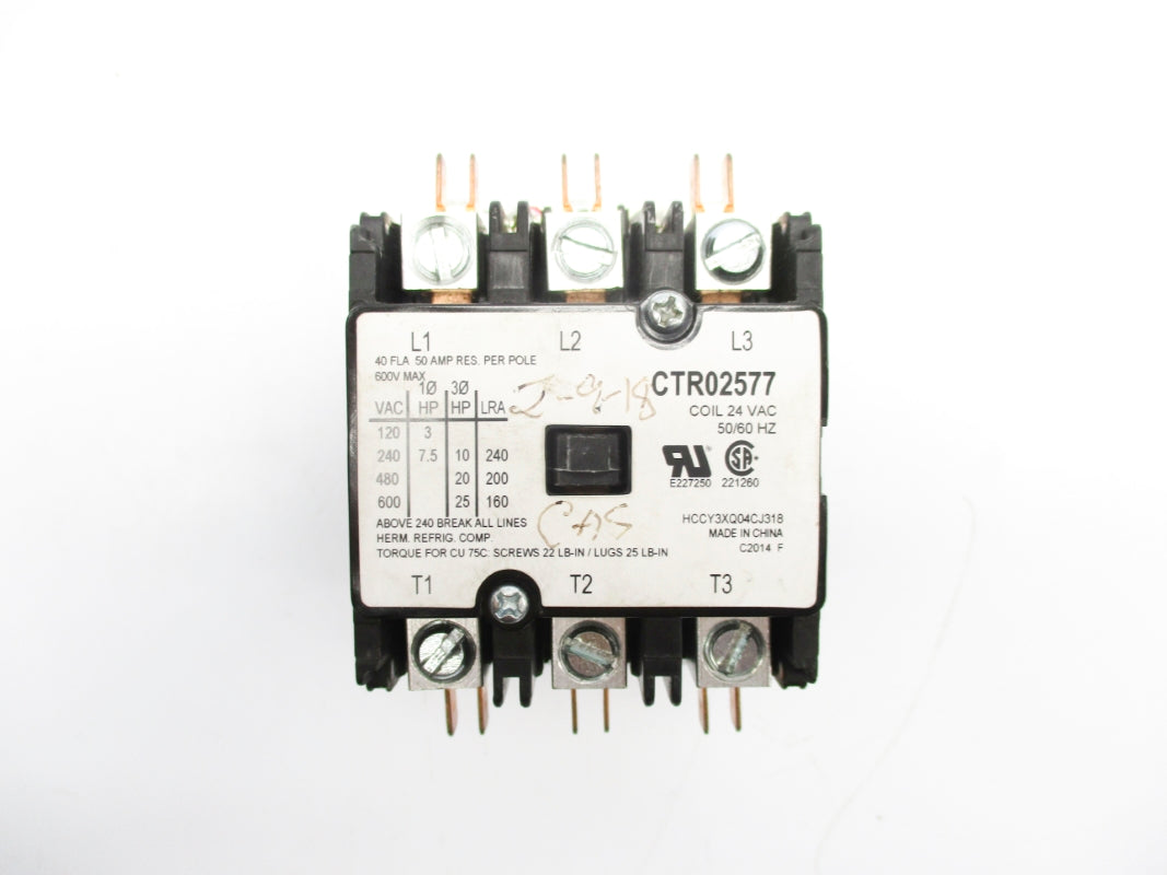 SERVICE FIRST CTR02577 24VAC UNMP