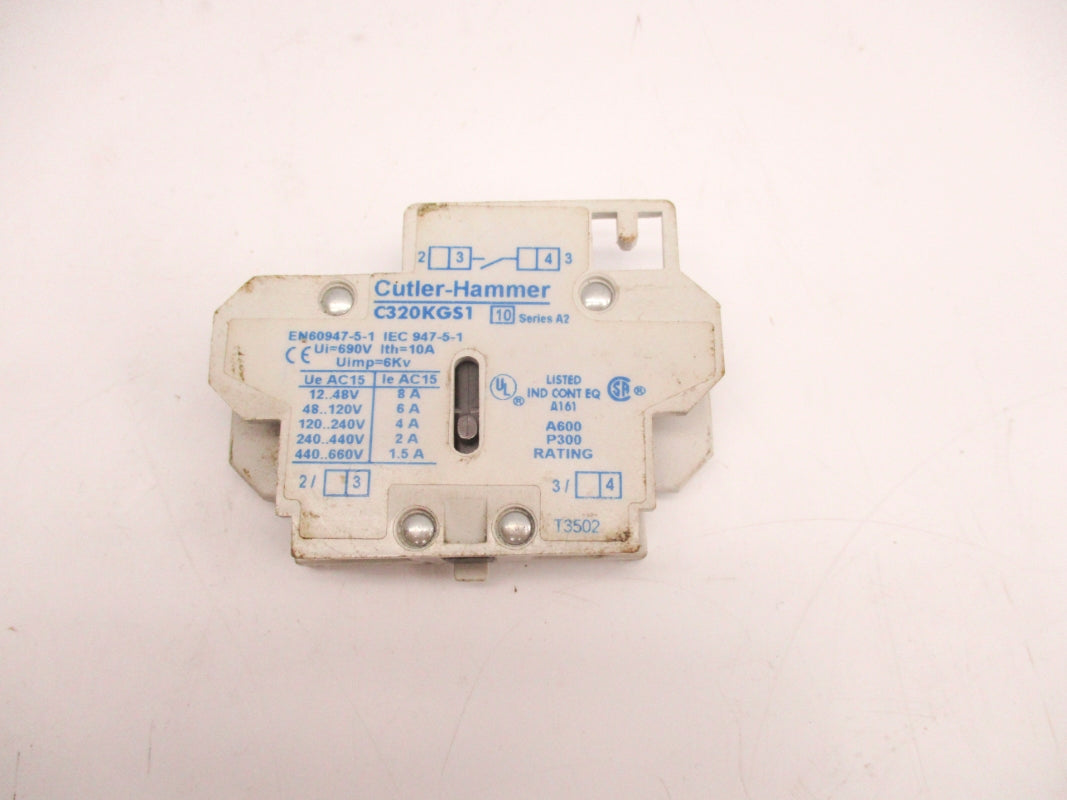 CUTLER HAMMER C320KGS1 SER. A2 440-660V 1.5A UNMP