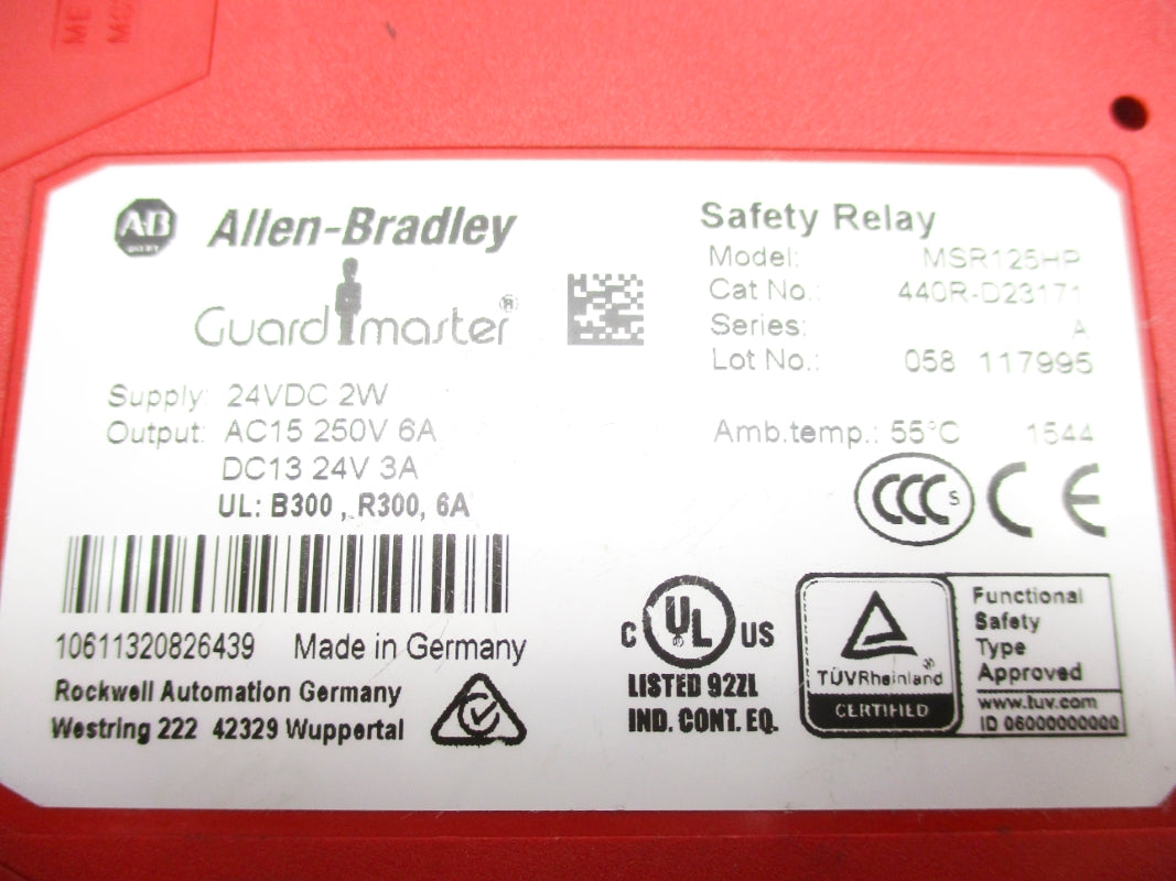 ALLEN BRADLEY 440R-D23171 SER. A NSNP