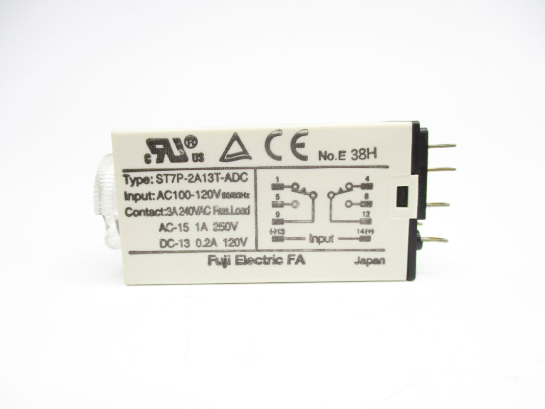 FUJI ELECTRIC ST7P-2A13T-ADC 100-120VAC 3A 0-30S UNMP