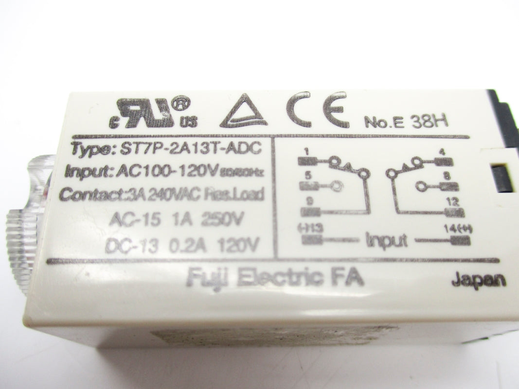 FUJI ELECTRIC ST7P-2A13T-ADC 100-120VAC 3A 0-30S UNMP