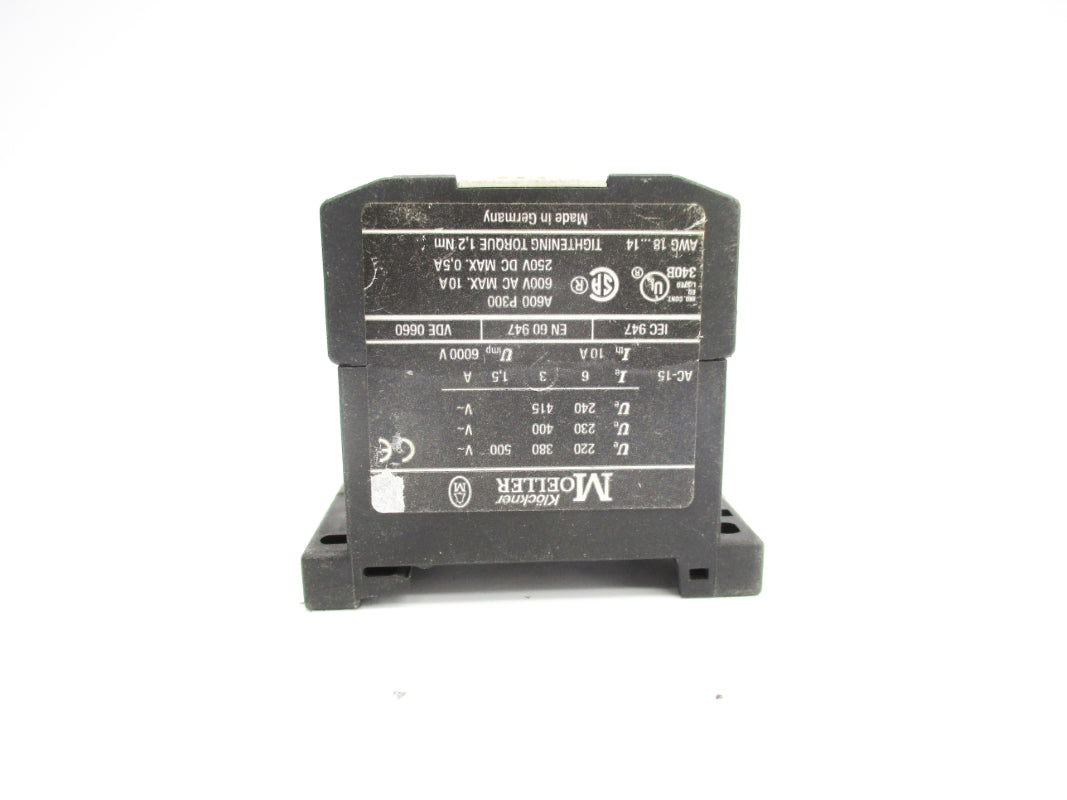 KLOCKNER MOELLER DILER-22 600VAC 10A UNMP