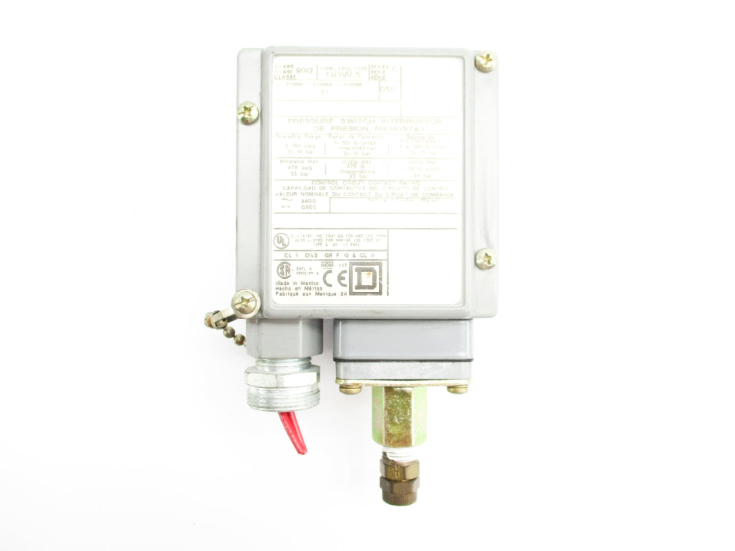 SQUARE D 9012GDW-5 SER. C 3-150PSI UNMP