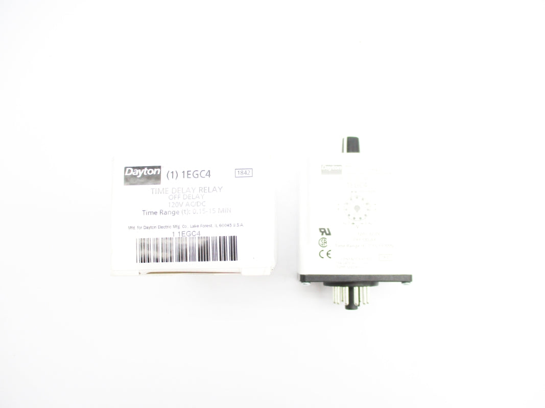 DAYTON 1EGC4 120VAC/DC 0.15-15M 10A NSMP