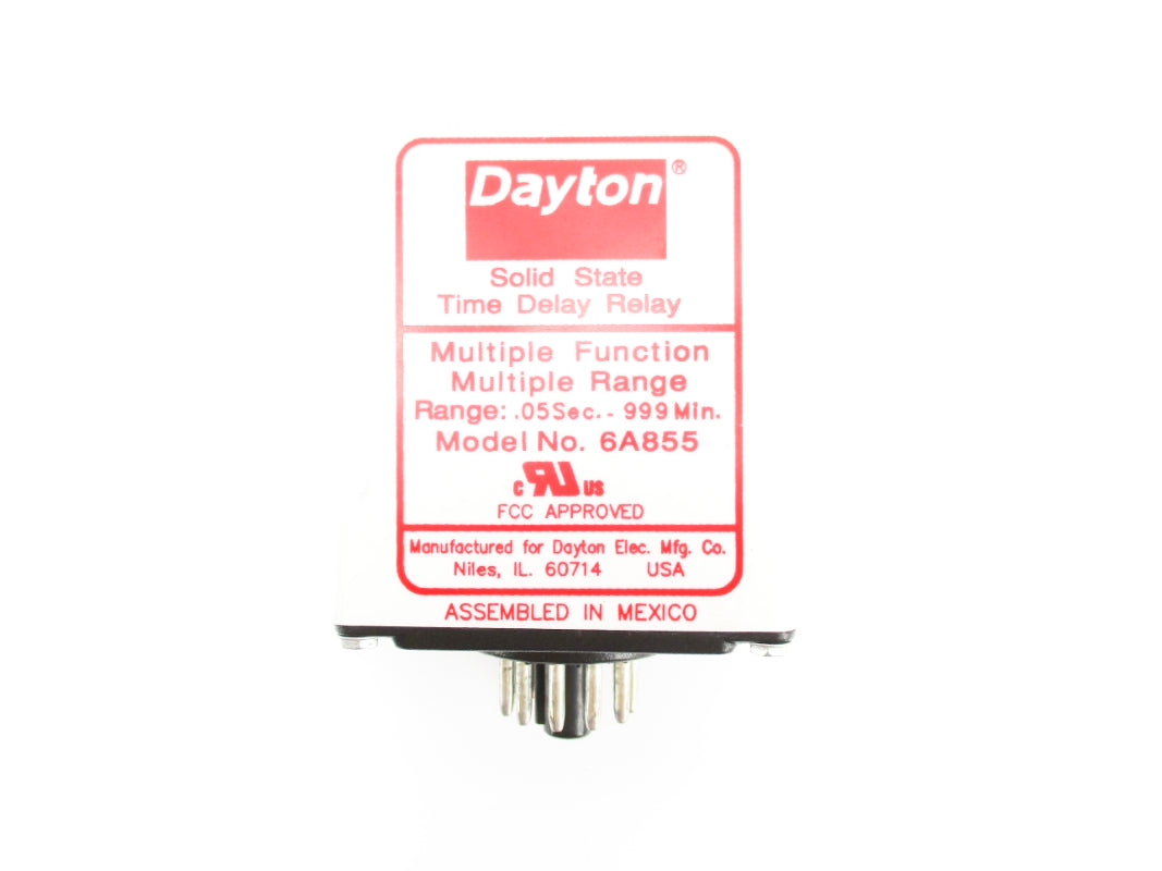 DAYTON 6A855 .05S-999M 120VAC 10A NSNP