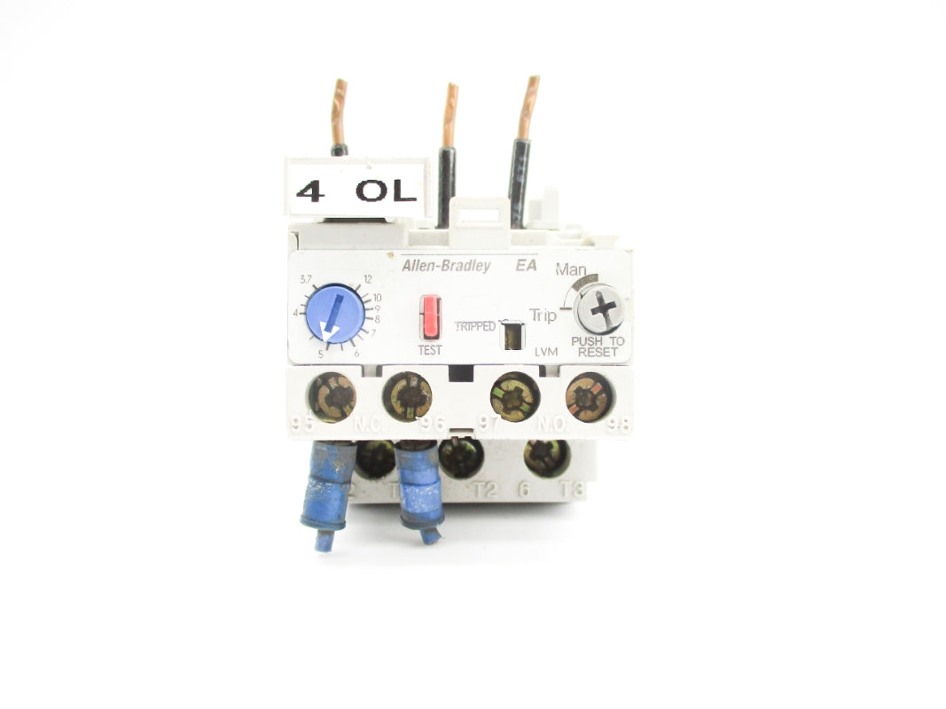 ALLEN BRADLEY 193-EA2FB SER. B 3.7-12A UNMP