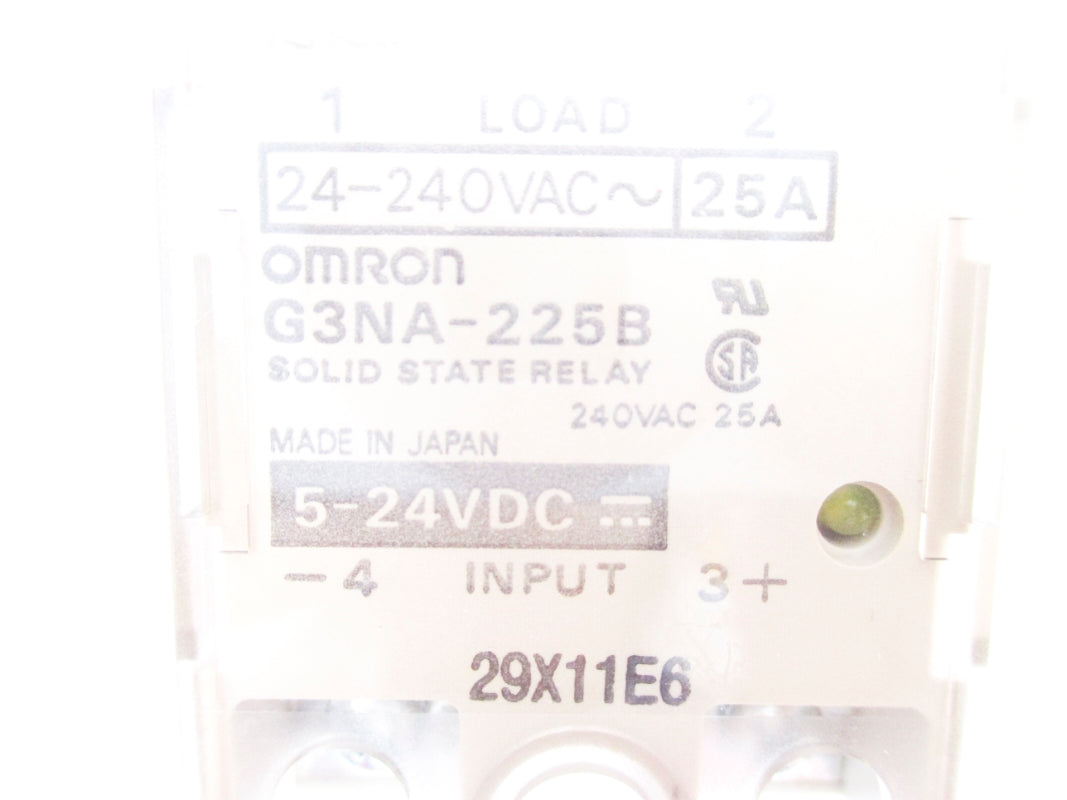OMRON G3NA-225B 5-24VDC 25A NSNP