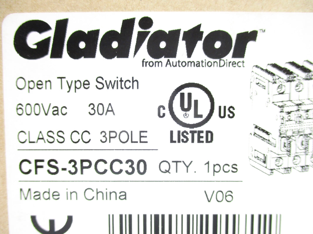 GLADIATOR CFS-3PCC30 NSMP